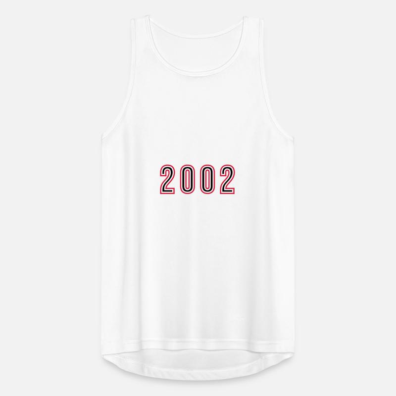 2002 Year Number Men's Breathable Tank Top