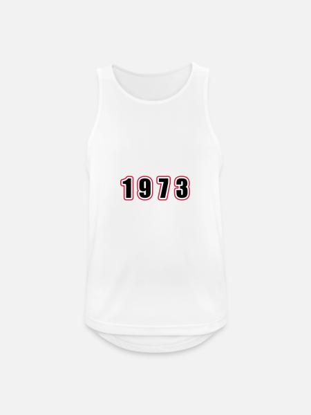1973 Year Birthday - Men's Breathable Tank Top - white