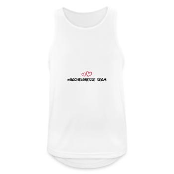 Bachelorette Team Heart - Men's Breathable Tank Top - white - Front - Nick (188cm)