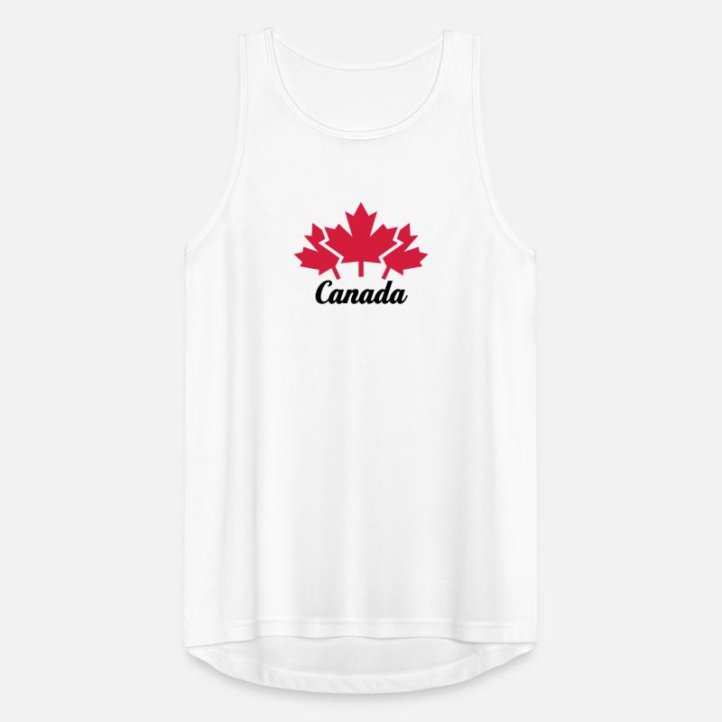 3 MAPLE LEAF CANADA, CANADA Men's Breathable Tank Top