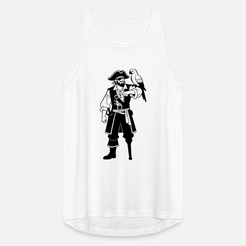 pirate Men's Breathable Tank Top