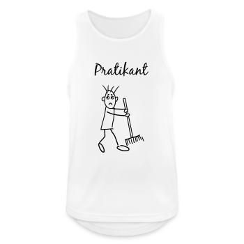 Stick Figure intern - Men's Breathable Tank Top - white - Front - Nick (188cm)