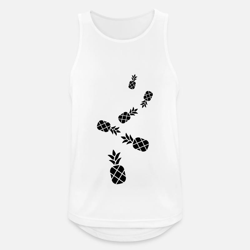 Pineapple fruit - Men's Breathable Tank Top - white