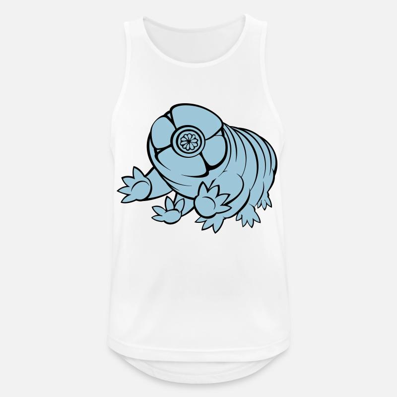 Bärtierchen Tardigrade - Men's Breathable Tank Top - white