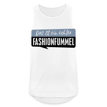 This is a real fashion fad - Men's Breathable Tank Top - white - Front - Nick (188cm)