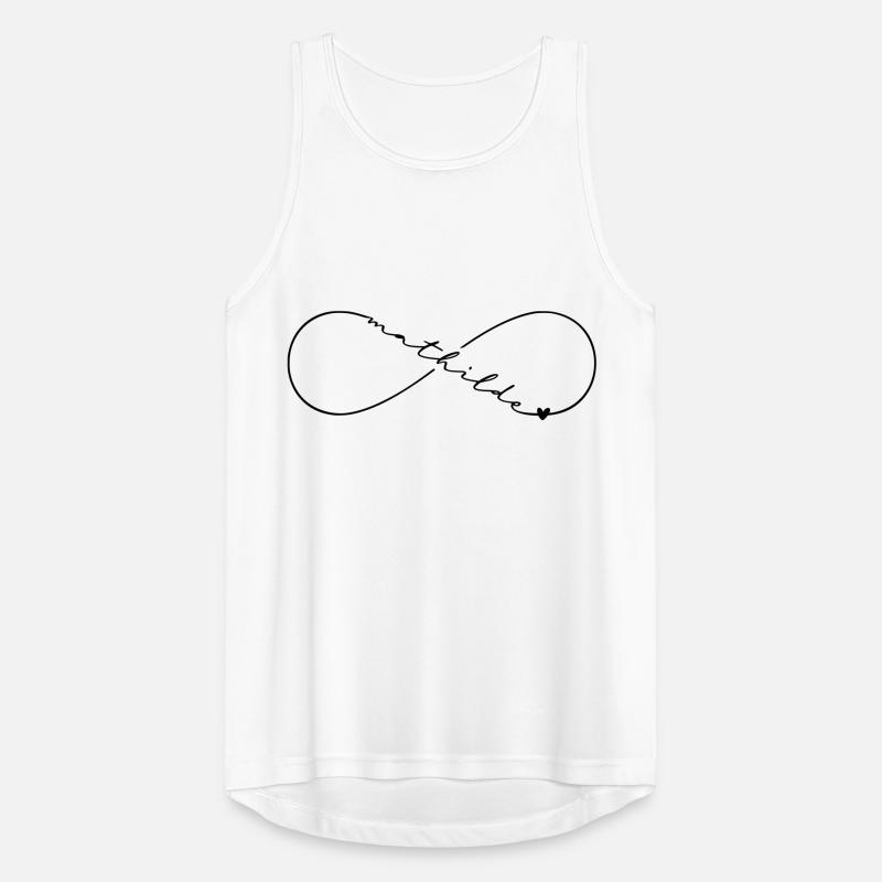 Mathilde Name Infinitysymbol Männer Tank Top atmungsaktiv
