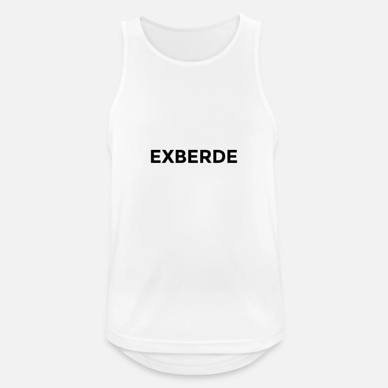Exberde - montserrat - Men's Breathable Tank Top - white