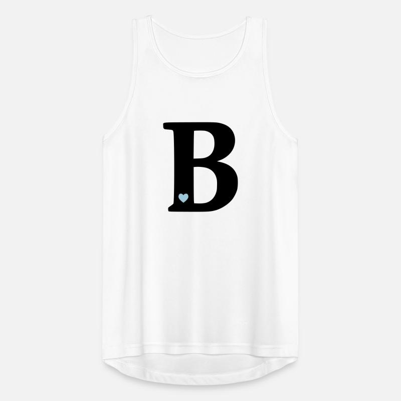 point (b) initial point Men's Breathable Tank Top