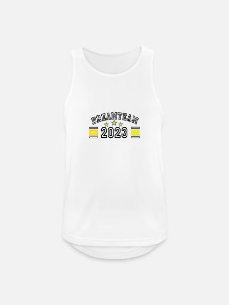 Dreamteam 2023 - Männer Tank Top atmungsaktiv - Weiß