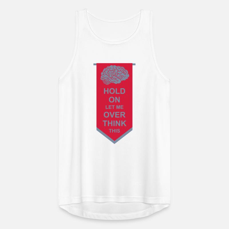 Let me overthink this Men's Breathable Tank Top
