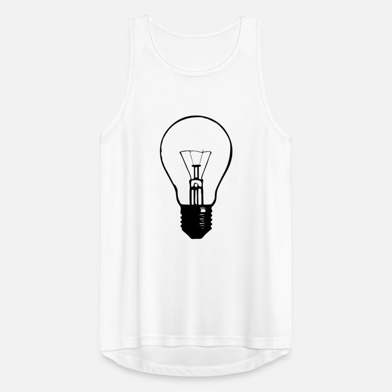 Lightbulb Männer Tank Top atmungsaktiv