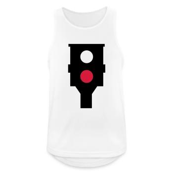 Speed camera - Men's Breathable Tank Top - white - Front - Nick (188cm)