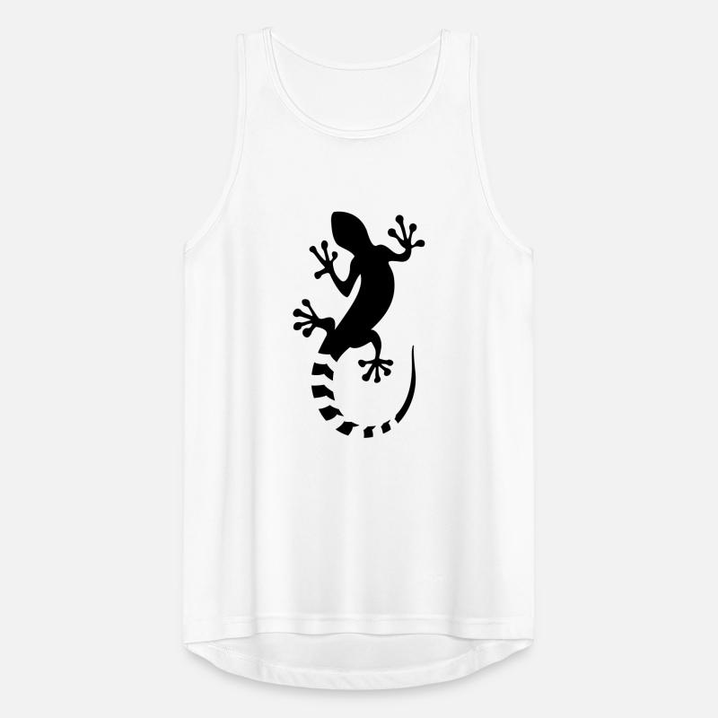 echse - lizard Männer Tank Top atmungsaktiv