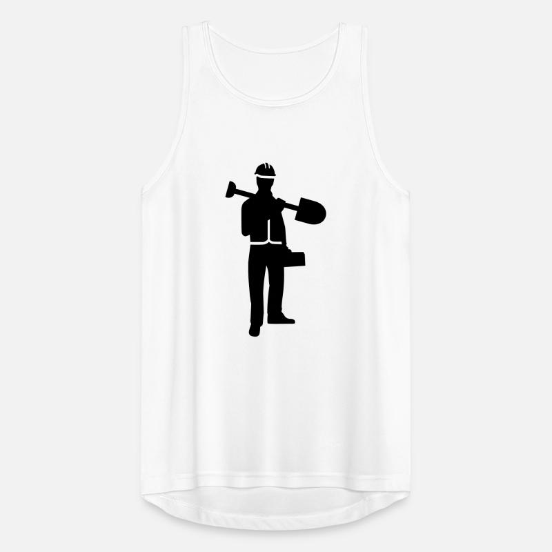 Construction worker Men's Breathable Tank Top