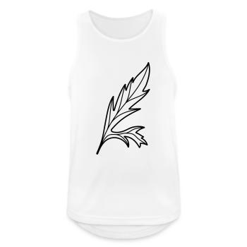Poppy Flower - Men's Breathable Tank Top - white - Front - Nick (188cm)