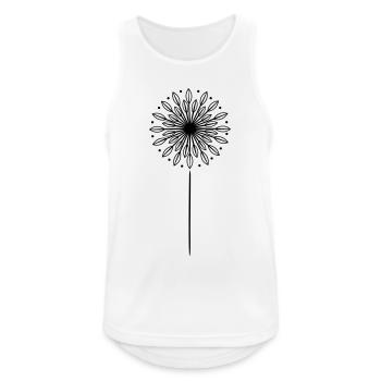 Dandelion Dandelion - Men's Breathable Tank Top - white - Front - Nick (188cm)