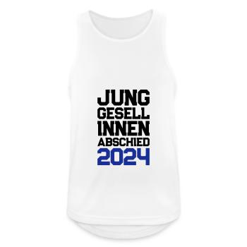 Hen Party 2024 Hen - Men's Breathable Tank Top - white - Front - Nick (188cm)