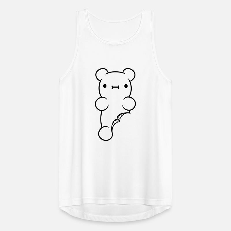 Sweet wounded rubber arum Men's Breathable Tank Top