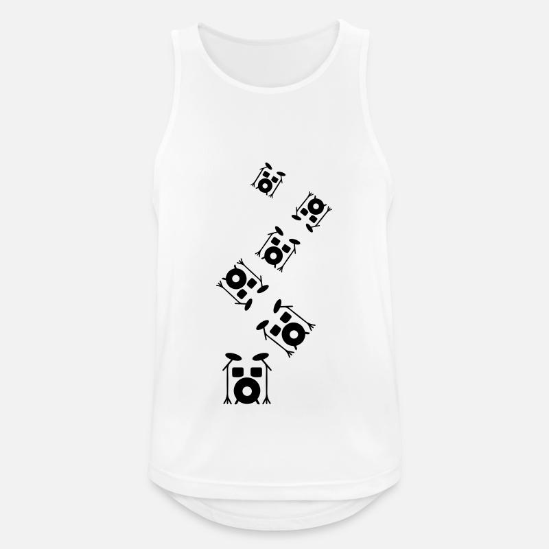 Percussion - Men's Breathable Tank Top - white
