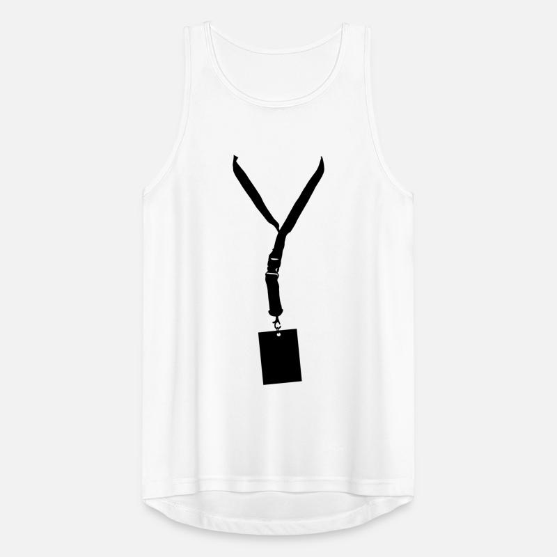 lanyard Men's Breathable Tank Top