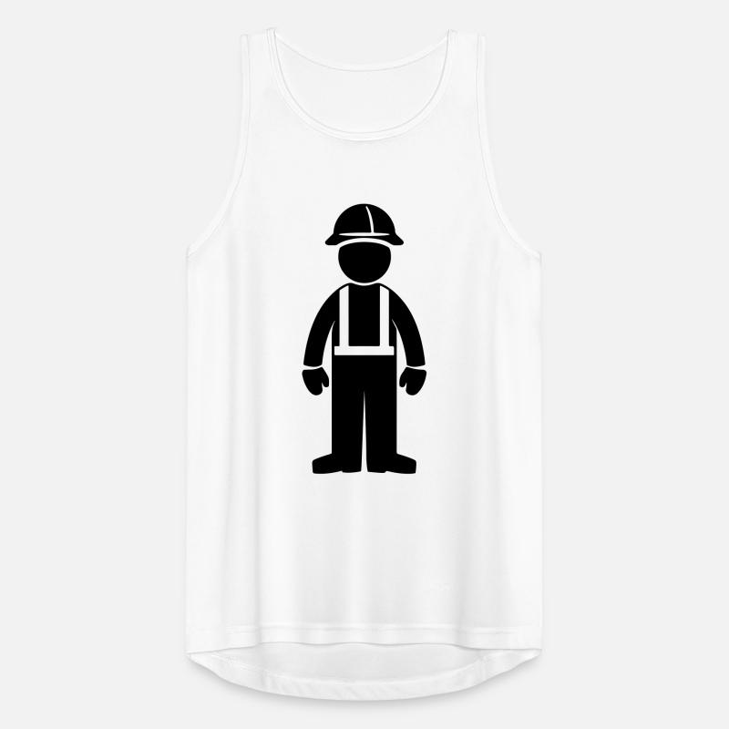 Construction workers Men's Breathable Tank Top