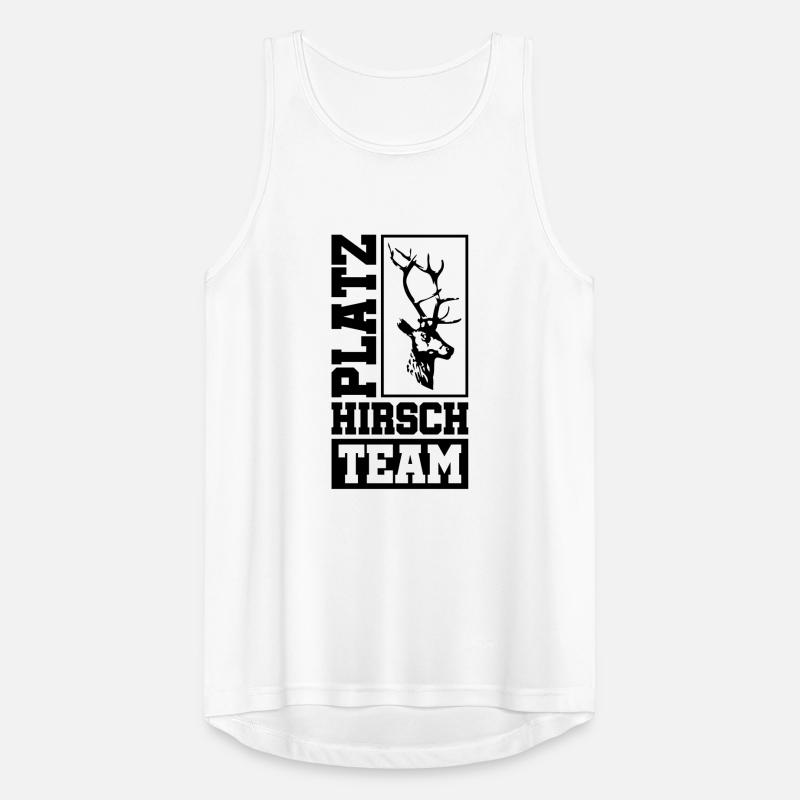 platz hirsch team Männer Tank Top atmungsaktiv