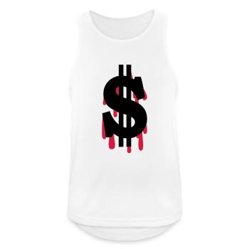 dollar - Men's Breathable Tank Top - white - Front - Nick (188cm)