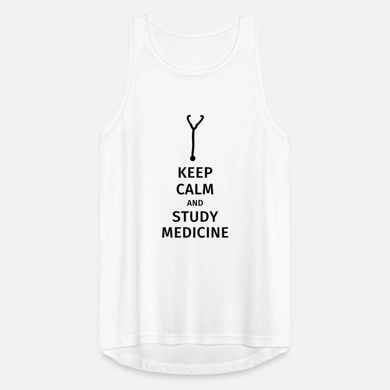 keep calm and study medicine Men's Breathable Tank Top