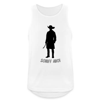 Pirate schiff ahoi - Männer Tank Top atmungsaktiv - Weiß - Vorne - Nick (188cm)
