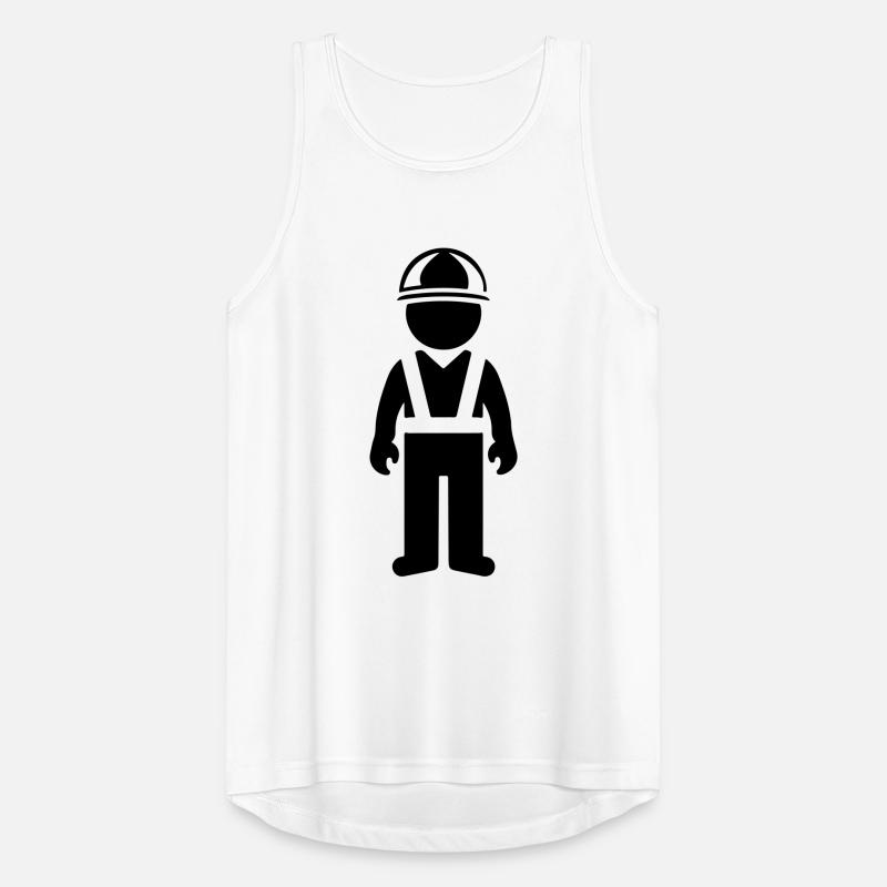 Construction worker Men's Breathable Tank Top