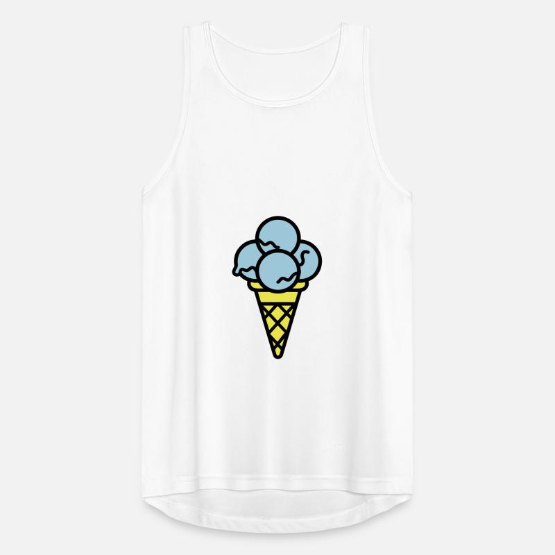 Eicreme Eis Lecker Männer Tank Top atmungsaktiv