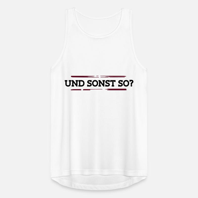 Und sonst so? Männer Tank Top atmungsaktiv