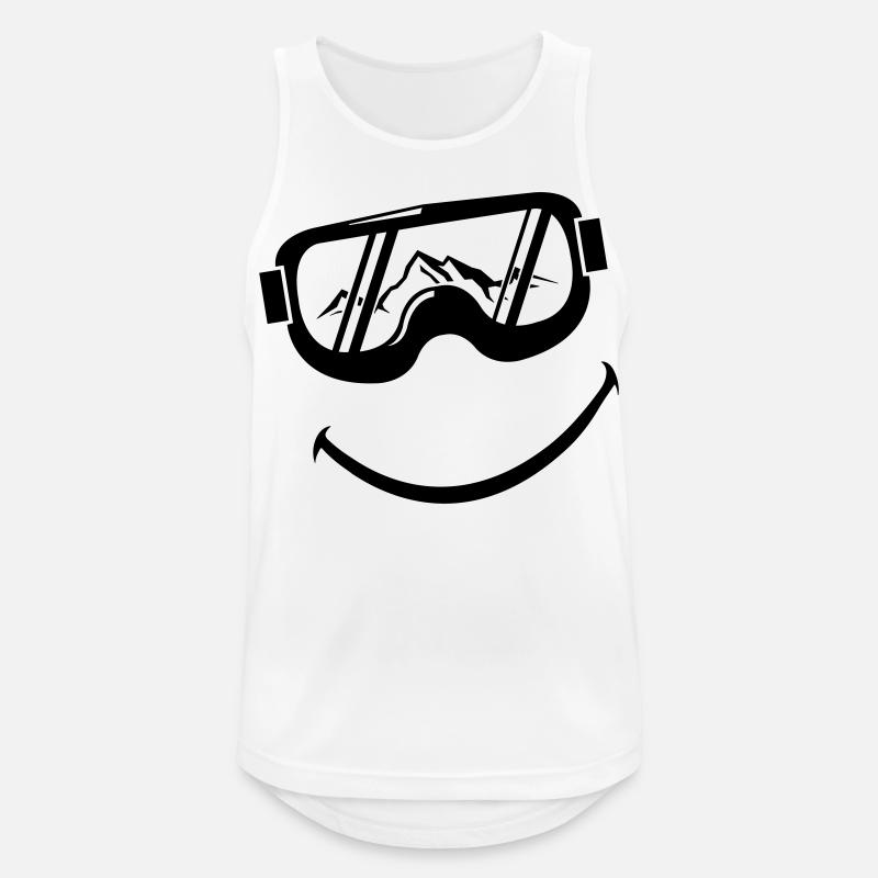 ski_face - Men's Breathable Tank Top - white