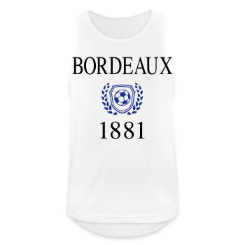 Bordeaux 1881 Origin - Débardeur respirant Homme - blanc - Devant - Nick (188cm)
