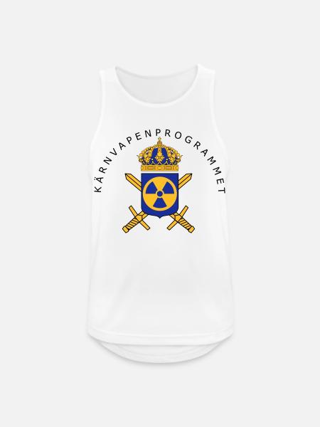 Das schwedische Atomwaffenprogramm - Männer Tank Top atmungsaktiv - Weiß