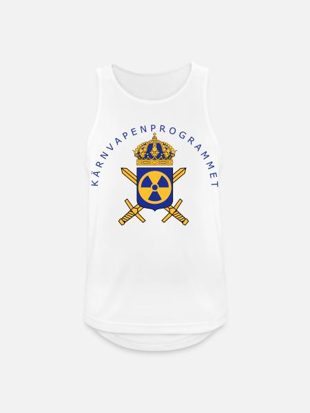 Das schwedische Atomwaffenprogramm - Männer Tank Top atmungsaktiv - Weiß