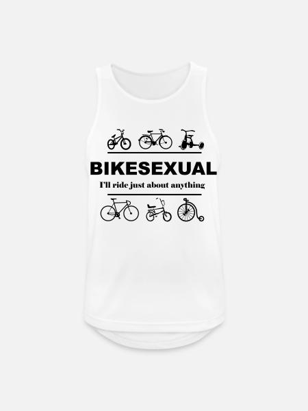 Bike Sexual - Men's Breathable Tank Top - white