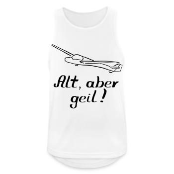 Gliding - Men's Breathable Tank Top - white - Front - Nick (188cm)