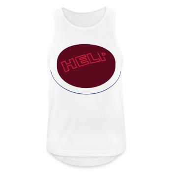 Emergency stop switch - Men's Breathable Tank Top - white - Front - Nick (188cm)