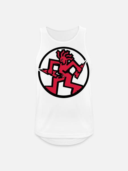 Circular Fantazia Logo - Men's Breathable Tank Top - white