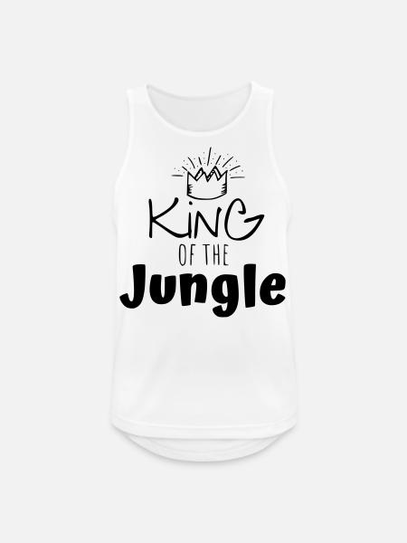 King of the Jungle ! - Men's Breathable Tank Top - white
