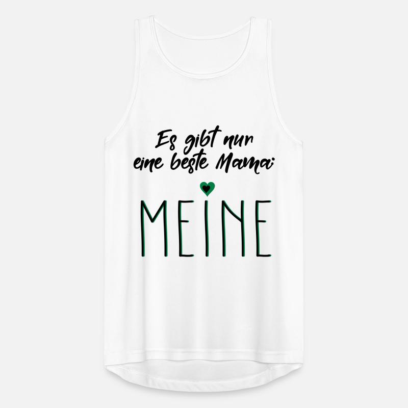 Meine Beste Mama Mutter Muttertag Spruch Geschenk Männer Tank Top atmungsaktiv