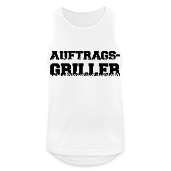 Contract Griller - Men's Breathable Tank Top - white - Front - Nick (188cm)