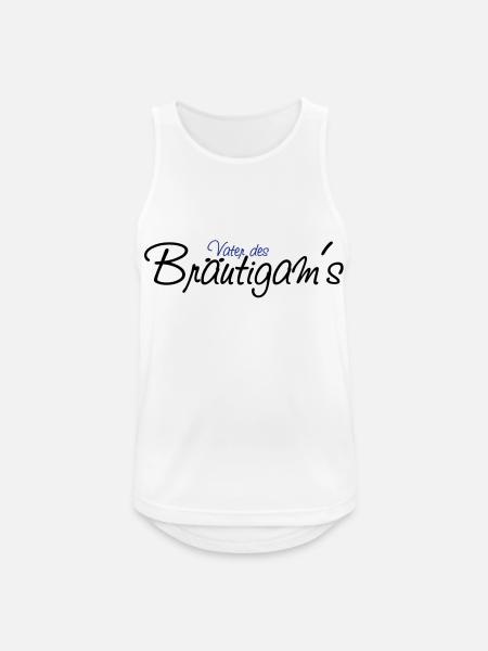 vater_des_braeutgams - Men's Breathable Tank Top - white