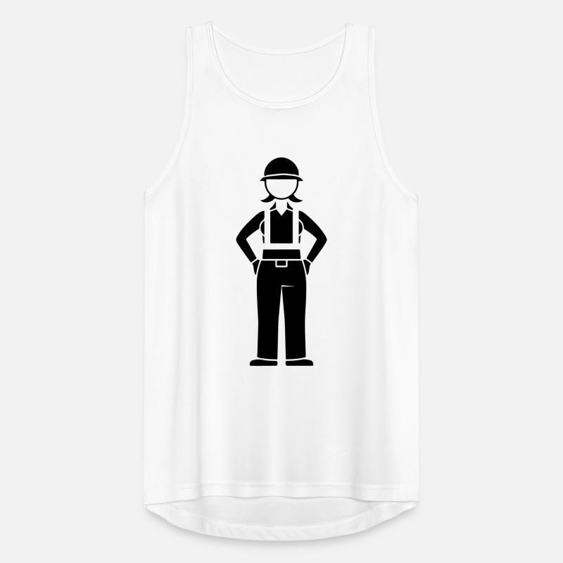 Construction Worker Construction House Construction Men's Breathable Tank Top
