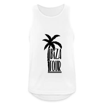 Ibiza - Débardeur respirant Homme - blanc - Devant - Nick (188cm)