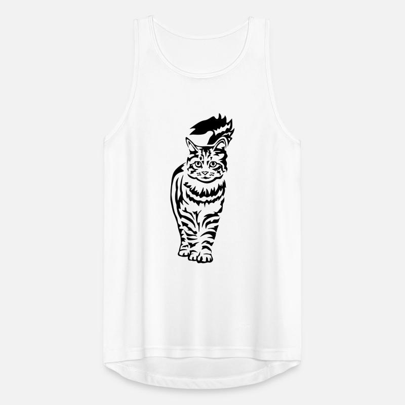Domestic Cat - Cat Men's Breathable Tank Top