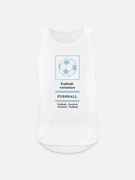 Football understanders - Men's Breathable Tank Top - white