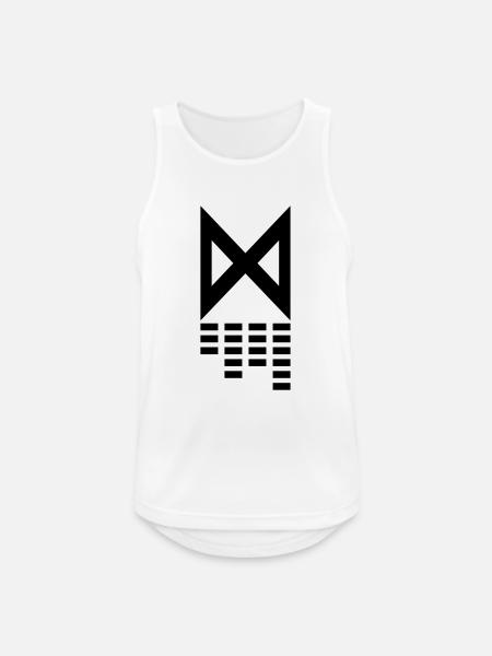 Dianzu Logo full AI - Men's Breathable Tank Top - white