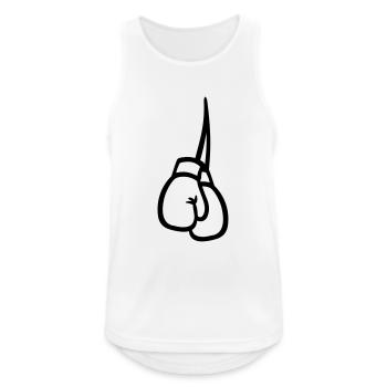 Boxe Gant - Débardeur respirant Homme - blanc - Devant - Nick (188cm)